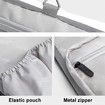 Travel Case for Dyson Airwrap, Portable Hanging Curling Iron Travel Bag with Hanging Hook, Waterproof Travel Storage Case Organizer for Dyson Airwrap (grey)