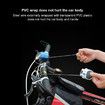 Cartoon Cow Stretchable Wire Rope Lock Wire Cable Password Lock Portable Suitcase Backpack Lock Riding Anti Theft Helmet Lock Color White