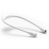 Neck Reading Light LED Rechargeable Hanging Lamp Bed Portable Hands Free Illumination Study Knitting Nighttime Accessory White