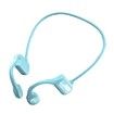 Bluetooth 5.0 Bone Conduction Headphones Sweatproof for Workouts Sport Blue