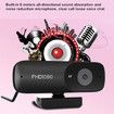 C90 2K External Webcam for Laptop - USB Camera 1080p HD Webcam with Microphone Web Cameras External Camera for Video Conferencing,Streaming,Gaming