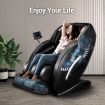 HOMASA 3D Intelligent Full-body Massage Chair Zero-gravity Electric Massager Black