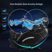 HOMASA 3D Intelligent Full-body Massage Chair Zero-gravity Electric Massager Black