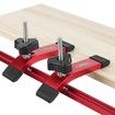 Quick Acting T-Track Hold Down Clamp, with T Bolts and Silder Aluminum Alloy Woodworking Clamps