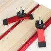 Quick Acting T-Track Hold Down Clamp, with T Bolts and Silder Aluminum Alloy Woodworking Clamps