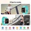 Smart Watch for Women Men, Full Touch Screen Fitness Tracker Watch with Heart Rate