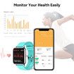 Smart Watch for Women Men, Full Touch Screen Fitness Tracker Watch with Heart Rate