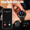 Smart Watch for Android Phones Compatible with iPhone Bluetooth Dial and Answer Calls with Heart Rate Monitor Sleep Tracker for Men