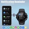Smart Watch for Android Phones Compatible with iPhone Bluetooth Dial and Answer Calls with Heart Rate Monitor Sleep Tracker for Men
