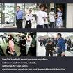 Small Handheld Metal Detector Security Wand Safety Bars, Security Scanner Detects Weapons,Knives,Screw