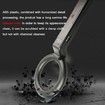 Metal Detector Wand Security Scanner, Hand Held Metal Detector with Sound Vibration Alarms, High Sensitivity Security Scanner, Detects Metal