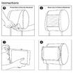 Car Headrest Holder Car Headrest Mount Silicon Holder for Game Machine Nintendo Switch and Other 7-10 Inch Fire Tablets