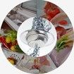 Kitchen Sink Strainer - Stainless Steel, Large Wide Rim 11.5CM Diameter - 2PCS