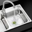 Kitchen Sink Strainer - Stainless Steel, Large Wide Rim 11.5CM Diameter - 2PCS