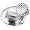 Kitchen Sink Strainer - Stainless Steel, Large Wide Rim 11.5CM Diameter - 2PCS