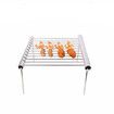 Portable Stainless Steel BBQ Grill Folding BBQ Grill Mini Pocket BBQ Grill Barbecue Accessories For Home Outdoor Park Use