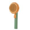 Pumpkin Pet Brush Self Cleaning Slicker Brush for Shedding Dog Cat Grooming Comb Removes