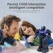 New RC Intelligent Robot Toy JJRC Robot Warrior Toy Gesture Sensing Programmable Robot for Kids 3+, Purple