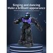 New RC Intelligent Robot Toy JJRC Robot Warrior Toy Gesture Sensing Programmable Robot for Kids 3+, Purple