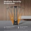 Maxkon 2000W Infrared Tower Heater 360 Degree Carbon Fibre Instant Heat Indoor Outdoor Electric Patio