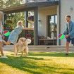 Outdoor Games for Kids, Toss and Catch Ball Set, Beach Games for Kids with 4 Paddles 4 Balls , Yard Games Outdoor Toys Playground Sets for Kids