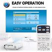 Universal Remote Control for Epson Projectors Home Cinema Compatible with CB-X05 X31 X36 X39 U32 W32 S41