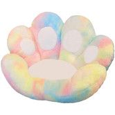 Soft Plush Cat Paw Sofa Cushion Lazy Office Chair Seat Warm Cute Home Decor Comfortable Floor Pillow Lounge Support