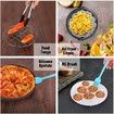 8 Inch XL Air Fryer Accessories, 16 Pcs Deep Fryer Accessories with Recipe Cookbook for Growise Phillips Cozyna Fits All 4QT - 5.8QT Air Fryer
