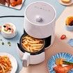 Air Fryer Basket, Steamer Basket, 304 Stainless Steel Mesh Basket for Air Fryer, Air Fryer Accessory 8 inch Basket with Handle