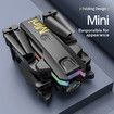 2022 New XT8 Mini Drone 4K Professional HD Camera WIFI FPV Air Pressure Fixed Altitude Foldable Quadcopter RC Helicopter Toys Col Black