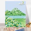 40X50CM DIY Painting by Numbers for Beginners on Canvas, assemble frame Color by Number Art Kits