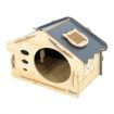Large Wooden Cat House Indoor Condo Durable Kitty Scratching Furniture for Cats Rabbit