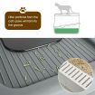 Cat Litter Tray Box Kitty Covered Hooded Enclosed Large Pet Toilet Top Entry Furniture Foldable Gray