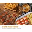 Maxkon 5 Trays Food Dehydrator Dryer Machine Fruit Mushroom Jerky Meat Vegetable 450W