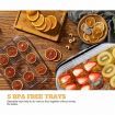 Maxkon Digital Electric Food Dehydrator Dryer Machine for Fruit Mushroom Jerky 5 Trays 450W