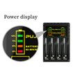 Electric Battery Charger 4 slots smart fast charger with led for rechargeable aa/aaa ni-mh/ni-cd batteries