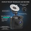 Front 2K and Rear 1080P Dash Cam Built in WiFi GPS Car Dashboard Camera Recorder, 170 Degree Wide Angle, WDR, Night Vision