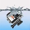 4 K 60 fps 2 Inch and 1.3 Inch Dual Screen Action Camera 170 Degree Underwater Camera Helmet Go Sports Vlog Camera with Microphone
