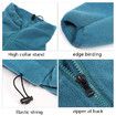 Dog Autumn and Winter Thick Four-Corner Cotton Clothes-S-Navy Blue