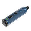 Cat Nail Clipper Electric Dog Claw Grinder Pet Toenail Trimmer Filing Tool 2 Speeds Quiet Vibration 3.6V 2 LED Lights