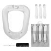 Portable Camping Toilet Seat Folding Travel Porta Potty Chair with Bags