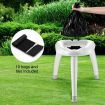 Portable Camping Toilet Seat Folding Travel Porta Potty Chair with Bags