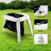 Portable Camping Toilet Seat Folding Travel Porta Potty Chair with Bags