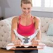 Wonder Arm Upper Body Workout Machine Upper Arm Exerciser with 3 Resistance Bands,Neat and Portable Arms Workout Machine White (1pc)