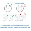 Bidet Fresh Water Spray Self-Cleaning and Retractable Nozzle, Non-Electric Mechanical Bidet Toilet Seat Attachment,Reduce Toilet Paper