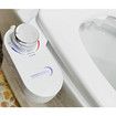 Bidet Fresh Water Spray Self-Cleaning and Retractable Nozzle, Non-Electric Mechanical Bidet Toilet Seat Attachment,Reduce Toilet Paper