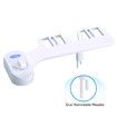 Luxury Toilet Bidet Easy Seat Attachment, Adjustable Bidet Spray, and Pressure Controls