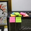 Sticky Notes 3x3 Inches,Bright Colors Self-Stick Pads,Easy to Post for Home,Office,Notebook,8 Pads/Pack