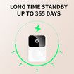 X9 Video Doorbell Camera, Security Phone APP HD Doorbell Monitor