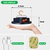 Newest Led Camping Light, 7500mAh Tent Light with Hooks, IP65 Waterproof Emergency Light Power Bank Failure for Outdoors Hiking